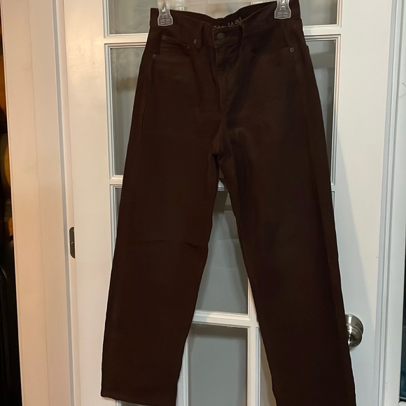American Eagle Outfitters Pants - American Eagle Outfitters Straight Leg Pants in Dark Brown